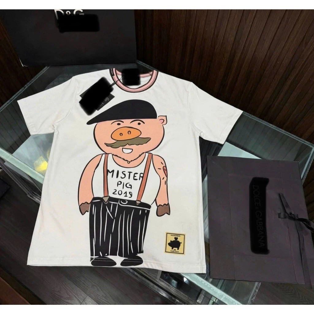 Áo Thun Chàng Trai Lợn ❤ Áo Phông Cotton  Dáng Rộng Nam Nữ NA102