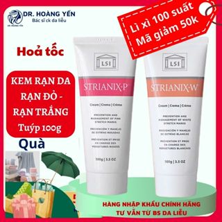 [Hàng có sẵn - Hoả tốc] Kem chống rạn da STRIANIX-P 100g phòng và làm mờ RẠN ĐỎ/ RẠN TRẮNG - Bs Yến