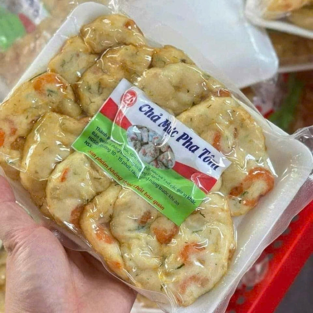chả mực pha tôm 500gr đặc sản ngon đặc biệt
