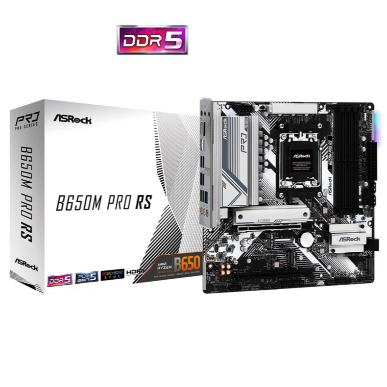 MainBoard ASRock B650M Pro RS – SOCKET AM5 DDR5