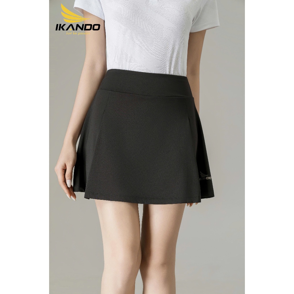 Váy Thể Thao Nữ Ikando VIK 02, Thiết Kế Mềm Mại, Uyển Chuyển, Màu Sắc Trang Nhã