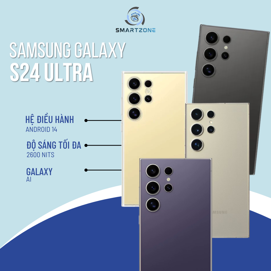 Điện Thoại Samsung Galaxy S24 Ultra 12GB/256GB