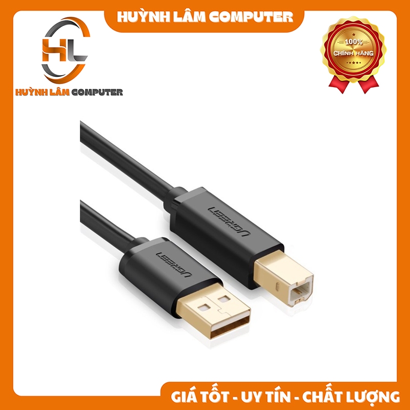 Cáp máy in USB 2.0 (Dây dài 5m) | Ugreen 10352 - Chính Hãng