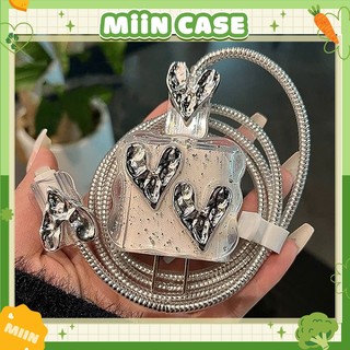 Bộ Bọc Củ Dây Cáp Sạc Bảo Vệ Chống Đứt Gãy Dây Sạc Cho Điện Thoại Phụ Kiện Cáp Sạc Gắn Charm ốp lưng