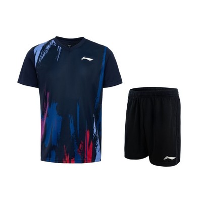 Bộ Quần Áo Cầu Lông (4 màu) Thể Thao Unisex Li-Ning Badminton P-AATV041-1V, -2V, -4V, -5V