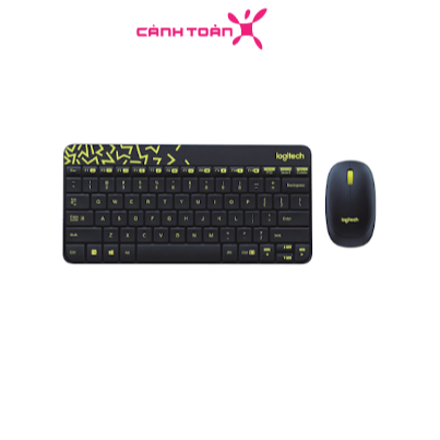 Combo Keyboard Mouse Logitech Nano MK240 Wireless