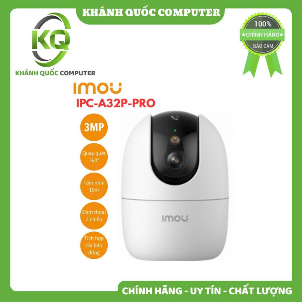Camera Imou IPC A32P PRO (Ranger 2 Pro 3MP) - Chính hãng phân phối