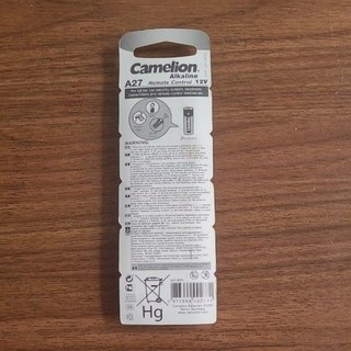 Pin Camelion A27 remote cửa cuốn, remote xe