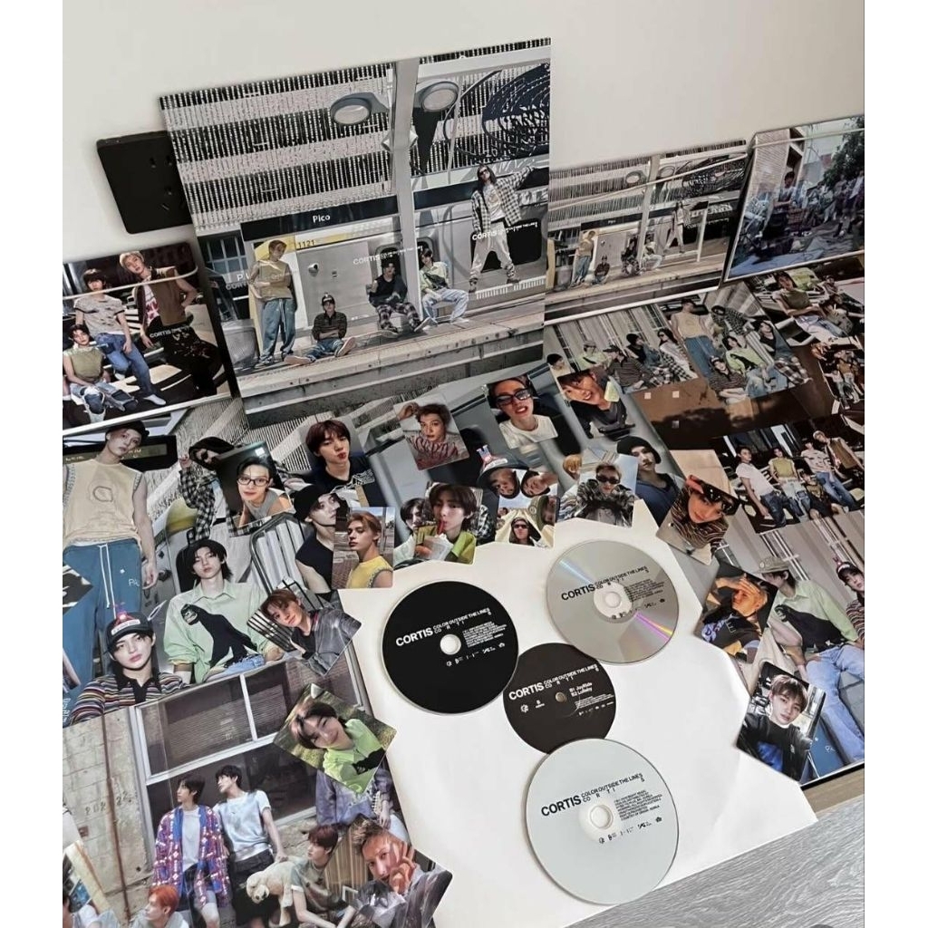 Vinyl LP Cortis Ball ver cam kết chính hãng, nguyên seal, móc khóa bông Cortis