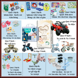 [Kèm Quà][Tích Điểm] Tã/bỉm quần dán Gooby/Premium chống tràn hiệu quả đủ size M60/L56/XL52/XXL48