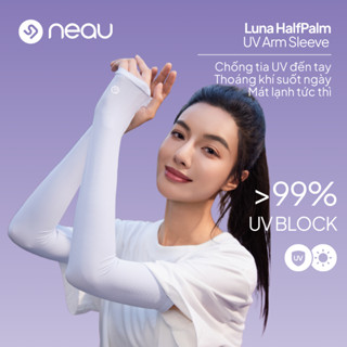 NEAU Luna HalfPalm Tay Chống Nắng Tia UV 99% Xỏ Ngón Mát Xe Máy Arm Sleeve AR201