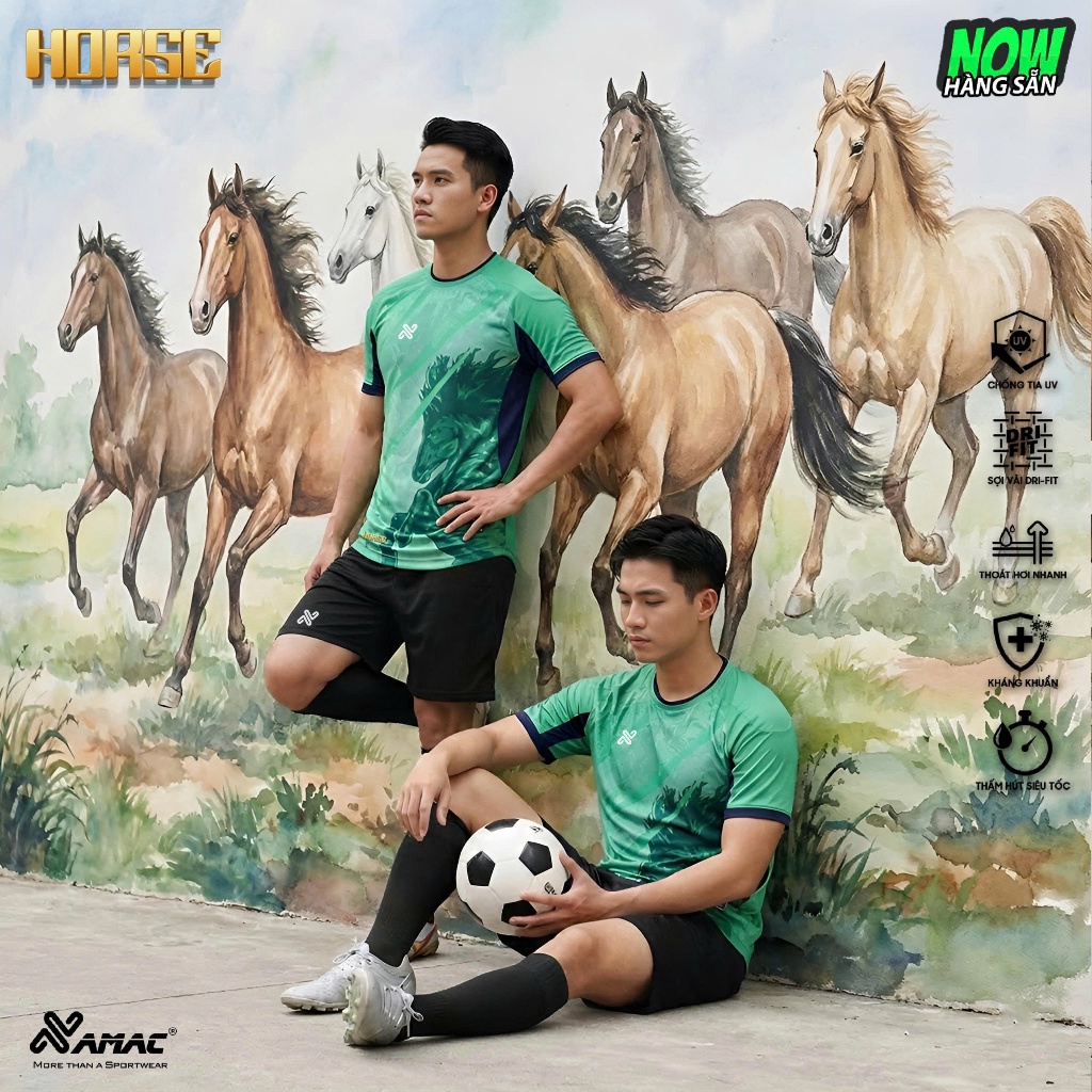 BỘ QUẦN ÁO BÓNG ĐÁ- BST HORSE
