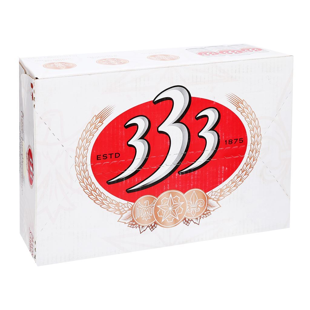 Thùng 24 lon bia 333 330ml