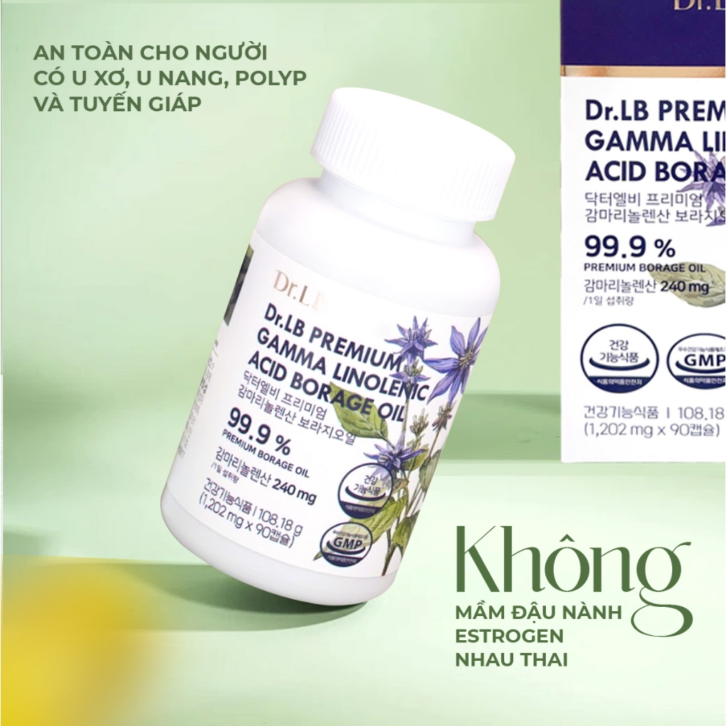 Viên Uống Nội Tiết Tố Nữ Hoa Lưu Ly Dr.LB Hàn Quốc 90 Viên – Hỗ Trợ Cân Bằng Nội Tiết, Giảm Bốc Hỏa, Tiền Mãn Kinh | BigBuy360 - bigbuy360.vn