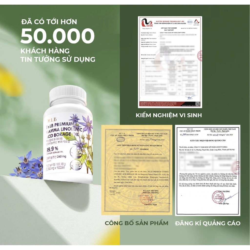 Viên Uống Nội Tiết Tố Nữ Hoa Lưu Ly Dr.LB Hàn Quốc 90 Viên – Hỗ Trợ Cân Bằng Nội Tiết, Giảm Bốc Hỏa, Tiền Mãn Kinh | BigBuy360 - bigbuy360.vn