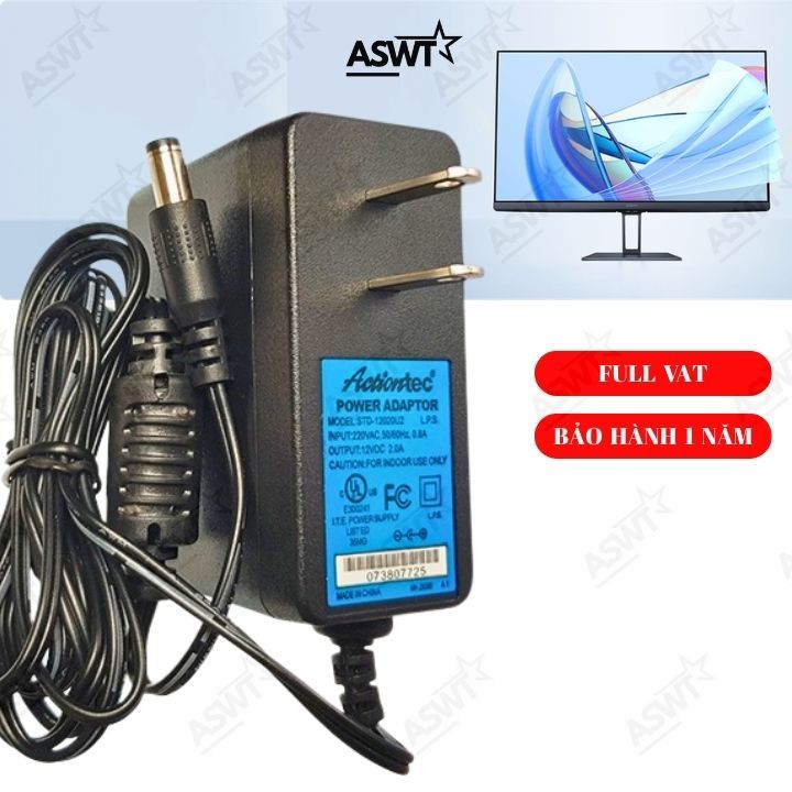 Adapter nguồn màn hình Xiaomi A24i 24 inch 12V 2A - bảo hành 12 tháng , Sạc nguồn màn xiaomi 24inch