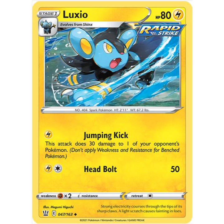 [Thẻ bài Pokemon TCG] Luxio - 047/163 - Uncommon