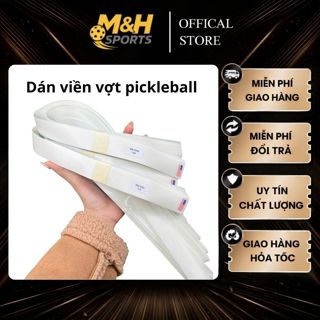 Dán viền vợt pickleball Full Viền 8.5 trong suốt 14mm 16mm loại 1 nhập khẩu 100% USA.