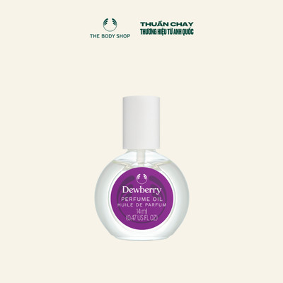 Tinh Dầu Nước Hoa Hương Mâm Xôi Dại Dewberry Perfume Oil 14ml The Body Shop