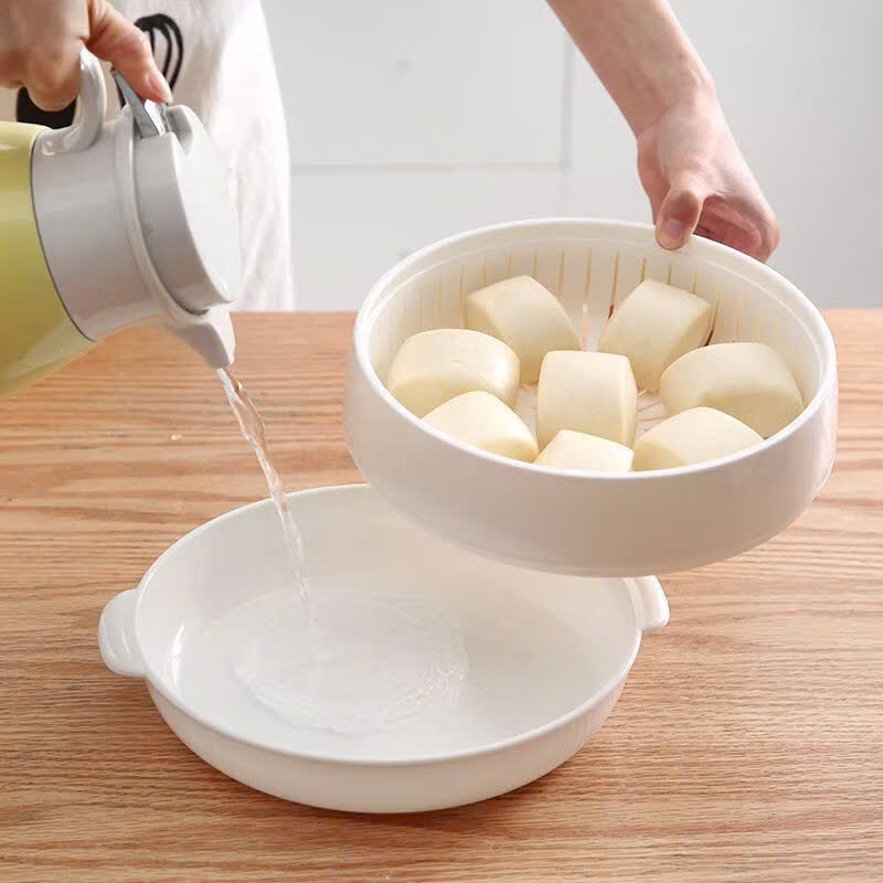 Khay hấp thức ăn, xửng hấp đồ ăn bắng nhựa việt nhật chịu nhiệt tốt Mã sp 5625