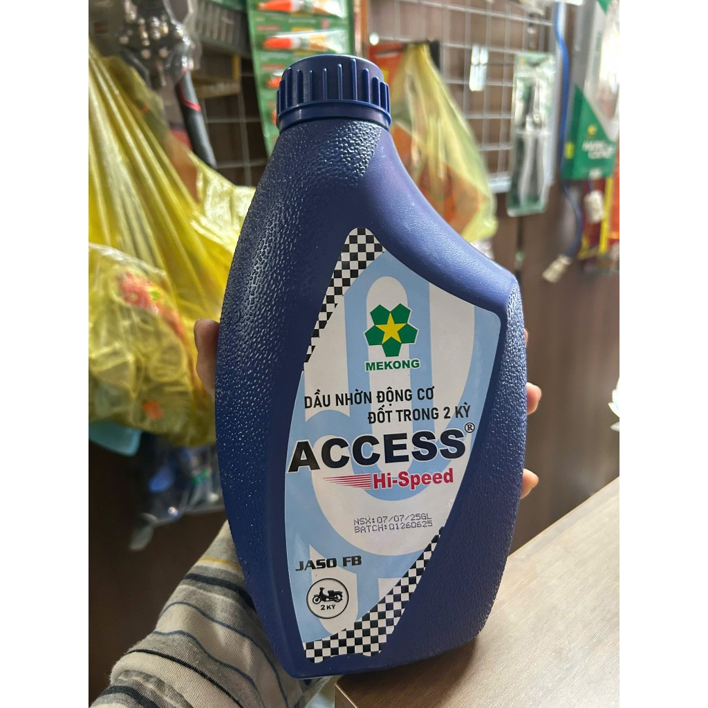 Nhớt 2 thì Mekong Access Hi-speed dung tích 1L