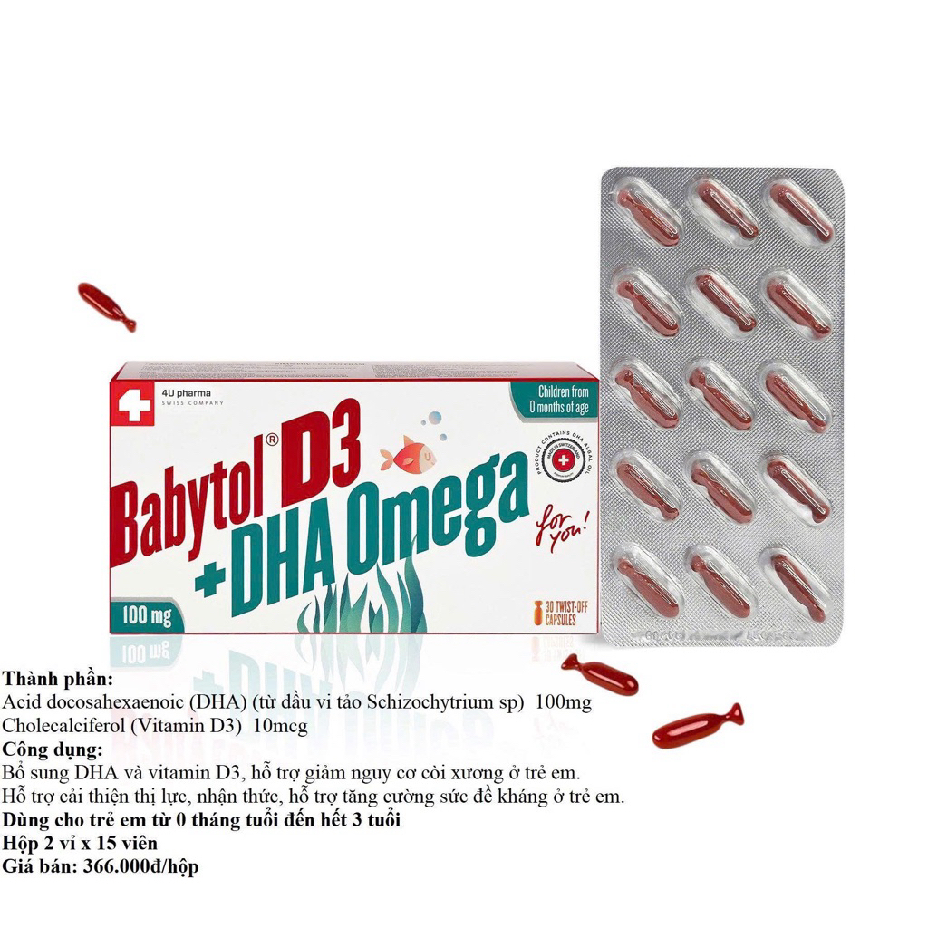 BABYTOL D3+DHA OMEGA FOR YOU