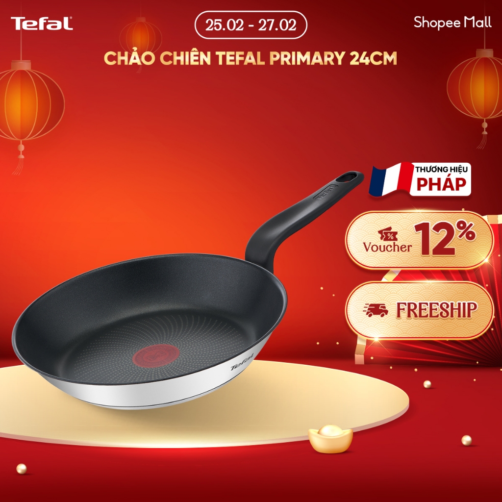 Chảo chiên inox chống dính đáy từ Tefal Primary 24cm | BigBuy360 - bigbuy360.vn