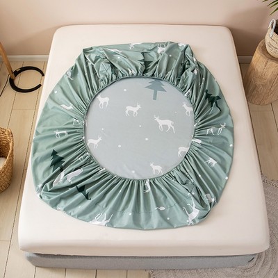 Ga trải giường Poly Cotton, Drap nệm chưa kèm vỏ gối Loại Đẹp - ZingZingMart (dành cho đệm cao dưới 10cm)