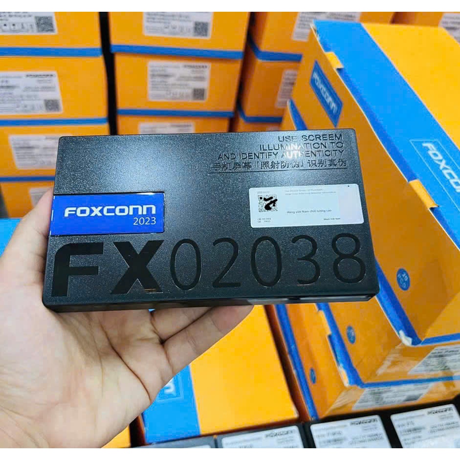 Pin Foxconn chuẩn xịn, dung lượng cao cho iphone (xuất sứ Việt Nam) - Bảo hành 1 năm
