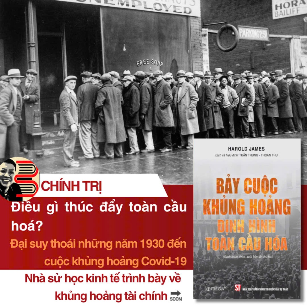 Sách – Bảy Cuộc Khủng Hoảng Định Hình Toàn Cầu Hoá – Harold James – Omega+
