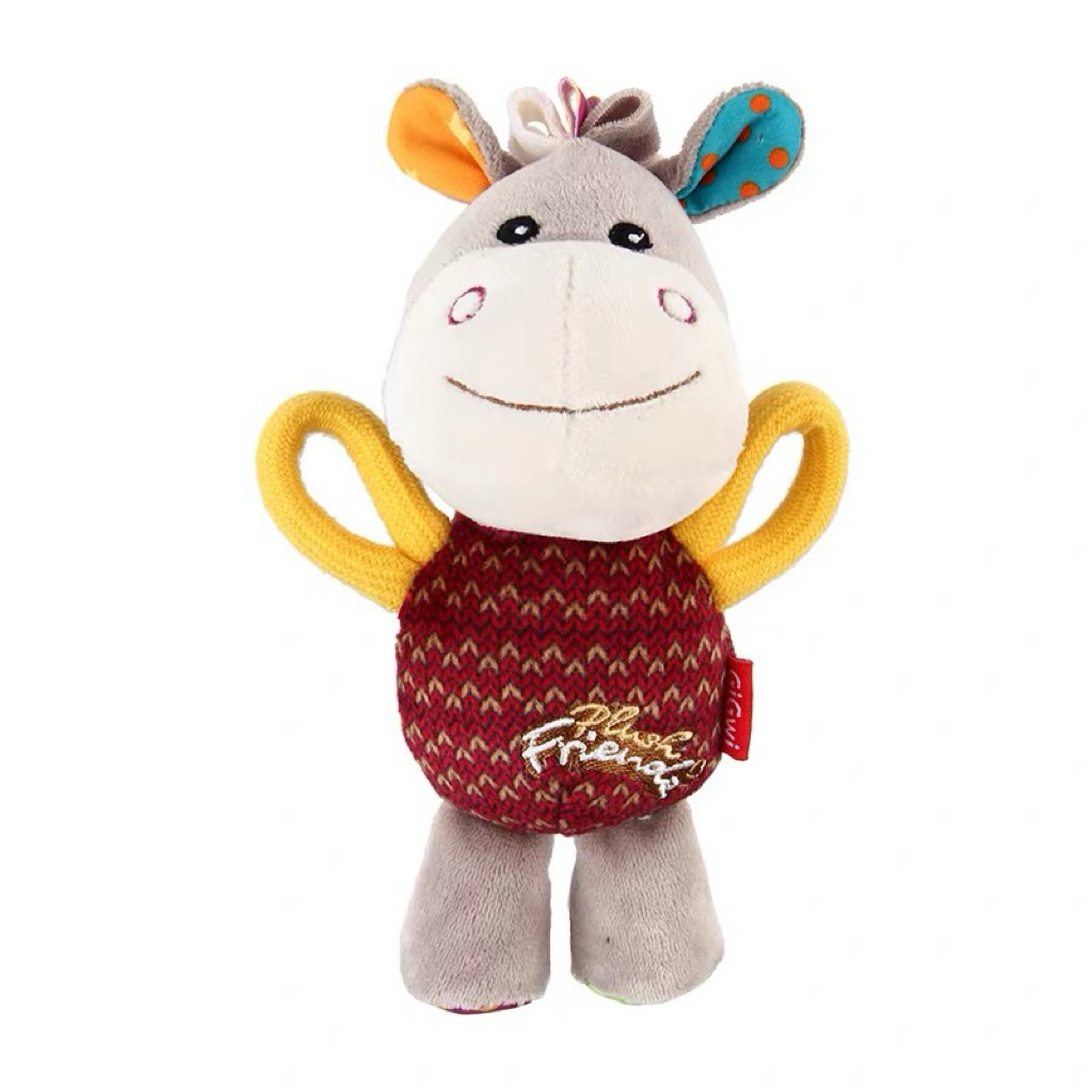 Đồ chơi cho chó thú nhồi bông cho chó GiGwi Plush Friendz - Donkey