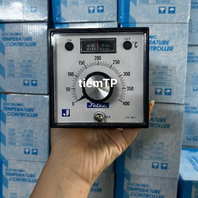 [Loại 1]Đồng hồ Vặn Cơ 400 độ JTC-903 -110/220/380v size 96