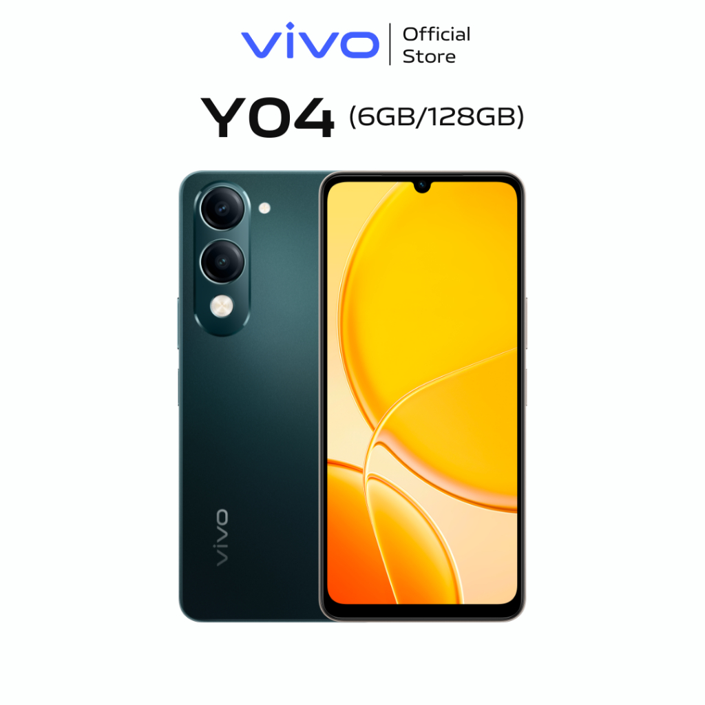 Điện thoại vivo Y04 (6GB+128GB) - Hàng chính hãng - 1 Đổi 1 trong tháng đầu tiên - Bảo hành 12 tháng