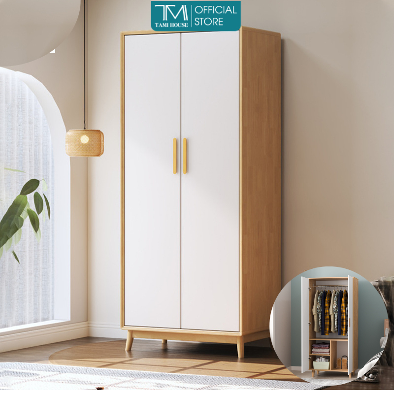 Tủ quần áo gia đình đa năng 2 cánh mở thương hiệu TAMI - GP129