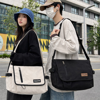 Túi Tote Đéo Chéo Vải Canvas Đi Học Đi chơi Cở lớn Phong Cách Hàn Quốc