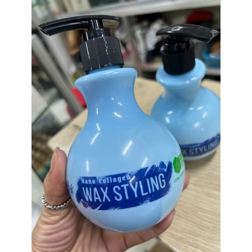 Wax tạo nếp tóc uốn IKACHI giữ nếp tóc uốn bồng bềnh không xơ rối 280ml