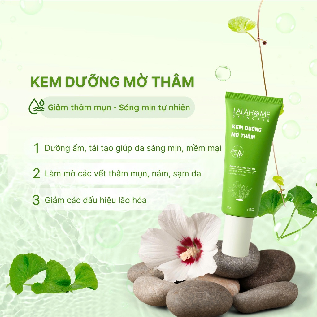 KEM DƯỠNG MỜ THÂM LALAHOME ORGANIC SKINCARE