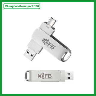 Ổ Đĩa USB OTG FB 16GB/32GB/64GB/128GB/256GB/512GB 2 In 1 Tốc Nhanh USB 3.0/Type-C