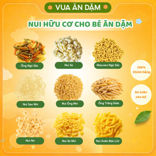 Nui hữu cơ cho bé tập ăn dặm Nui gạo lứt nui rau củ healthy phù hợp ăn eatclean giảm cân ăn kiêng gói nguyên