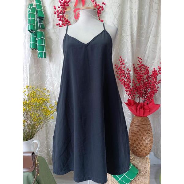 FLEUR thanh lý - Đầm 2 dây babydoll bymo - SIZE M