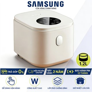 BH 24 Tháng/Nồi cơm điện tử  phiên bản 1.2 lít- Lòng nồi chống dính -400W - Ceramic Pro 9H - Bội số chế độ nấu tùy chỉnh