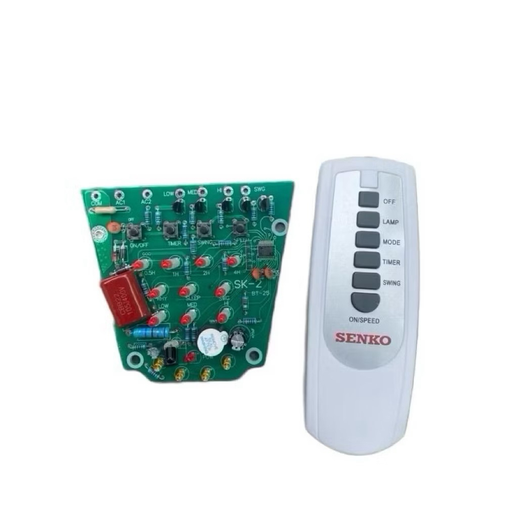 Bo mạch và điều khiển thay thế cho quạt Senko 1683, vỉ mạch thay thế quạt Senko 1683