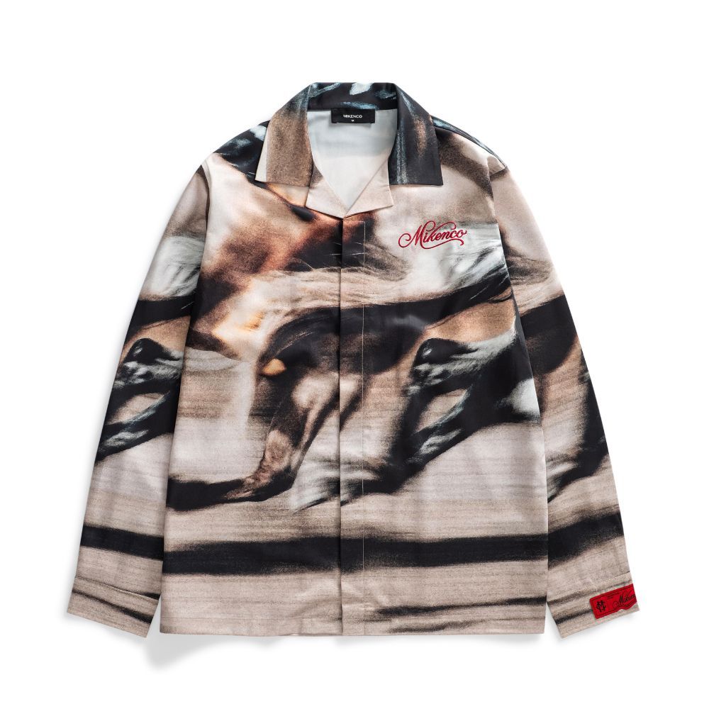Áo sơ mi dài tay unisex MIKENCO Wild Blur Shirt