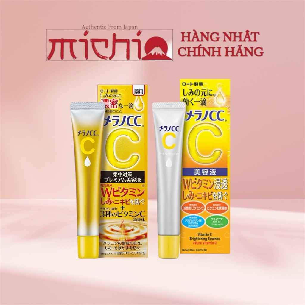 SERUM MELANO CC NÁM VÀ MỤN NHẬT BẢN, tinh chất cc melano premium