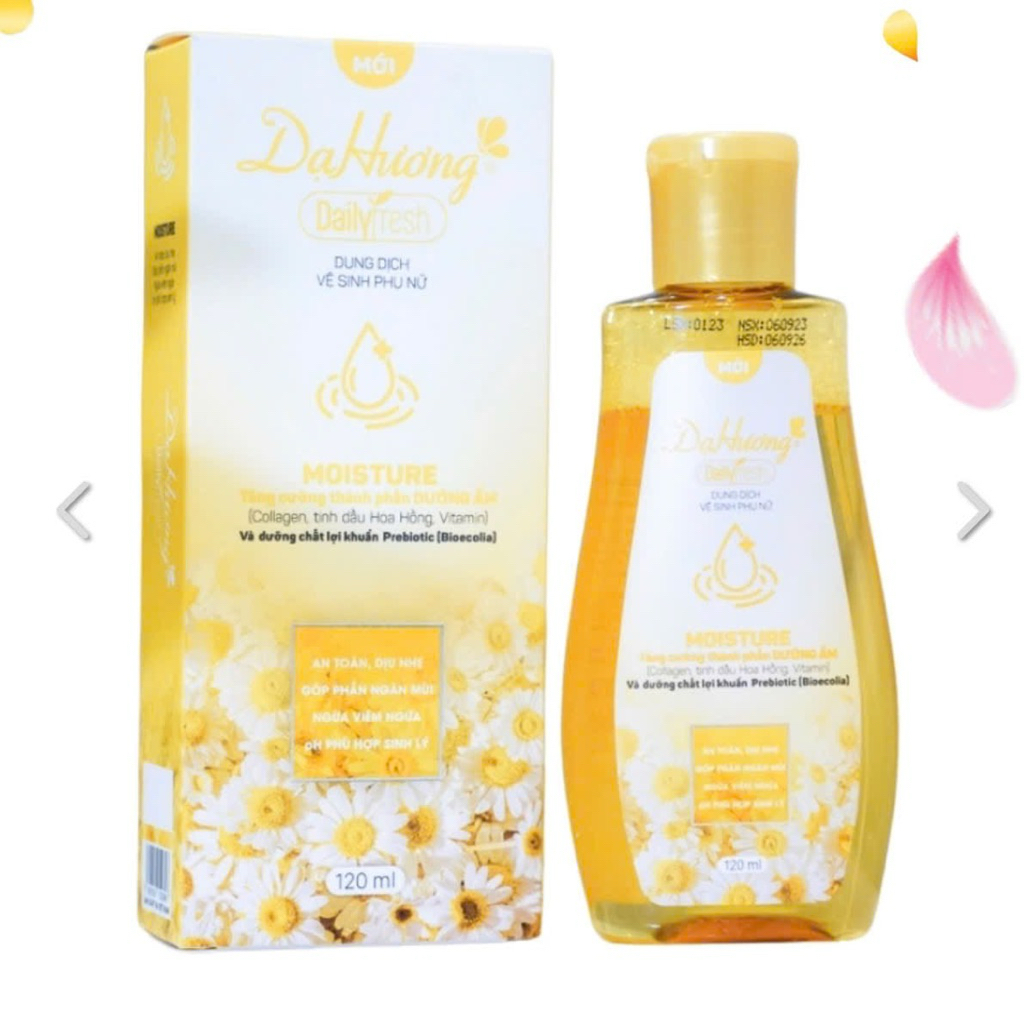 [CHÍNH HÃNG] [Che tên]Dung dịch vệ sinh phụ nữ Dạ Hương Daily Fresh Moisture (145ml)....