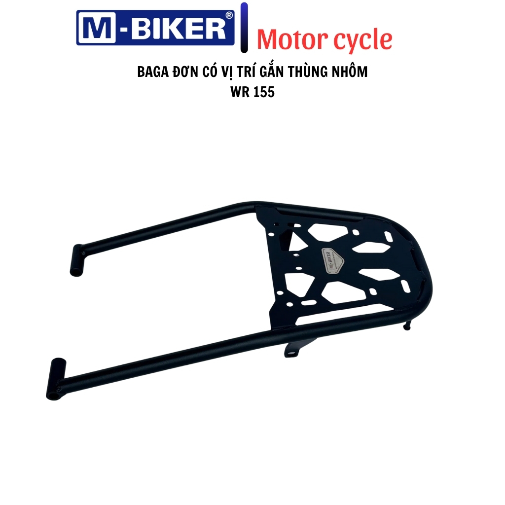 Baga sau wr155, cảng sau wr155, baga gắn thùng nhôm wr155 chất liệu thép, sơn tĩnh điện.