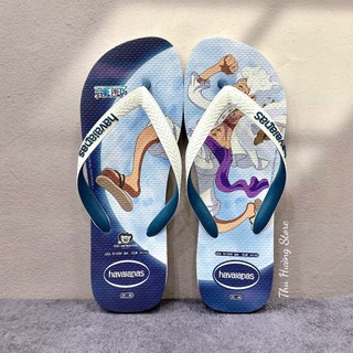 Dép Nam Havaianas ONEPICE XANH DƯƠNG 2026  - Từ Brazil - Thu Hường - Cao su non tự nhiên, chống trơn trượt - Thu Hường