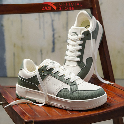 ANTA Nam Sports Giày thể thao Sneakers Giày đế bằng basic nam nữ nhẹ đế bám sàn 1125E8012