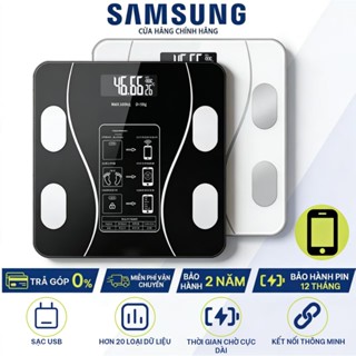 [Bảo Hành 24 Tháng]Cân Điện Tử Sạc USB Kết Nối Bluetooth Phân Tích Chỉ Số Cơ Thể-CÂN ĐIỆN TỬ THEO DÕI SỨC KHỎE