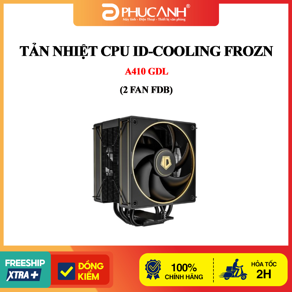 Tản nhiệt CPU ID-COOLING FROZN A410 GDL (2 fan FDB)